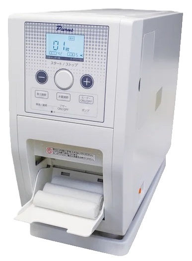 自動おしぼり機 Purus（プールス）の特長｜設置・操作・仕様・サポート